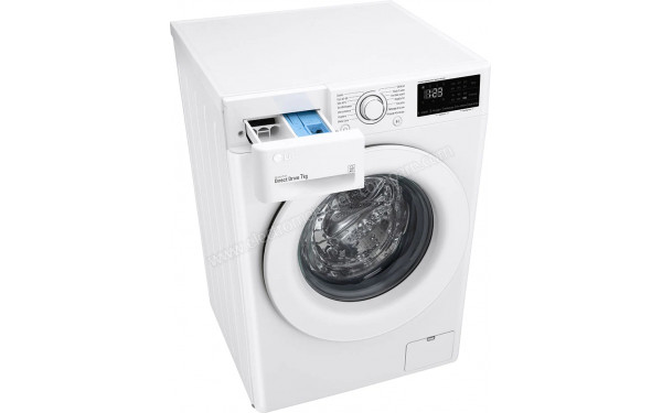 LG F72N23WH - Zoom sur le tiroir lessiviel