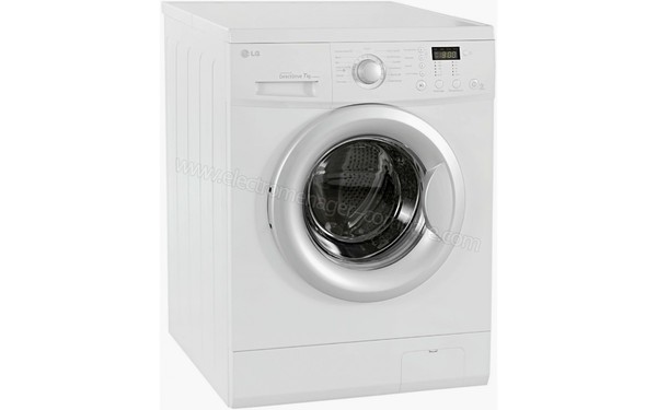 LG F74690WH - Vue 3/4 gauche (cr&eacute;dit : Darty)