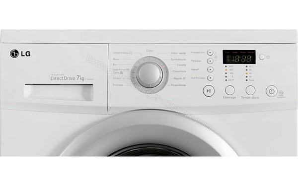 LG F74690WH - Panneau de commandes (cr&eacute;dit : Darty)