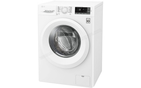 LG F74J53WH - Vue 3/4 droite