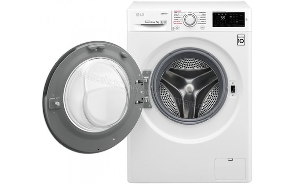 LG F74J60SWH - Vue de face hublot ouvert