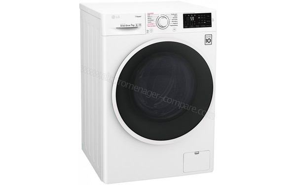 LG F74J60SWH - Vue 3/4 gauche