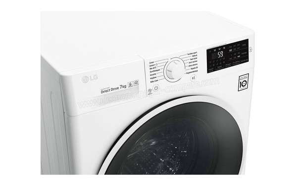 LG F74J60WHW - Bandeau de commandes