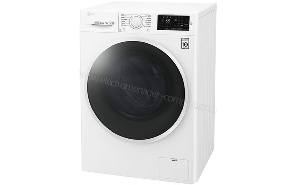 LG F74J60WHW - Vue 3/4 droite