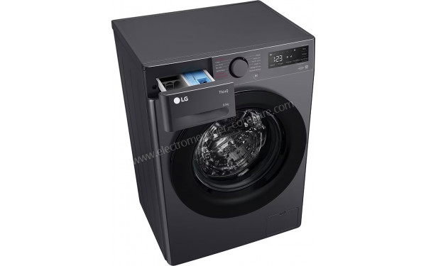 LG F82AV35MBS - Zoom sur le tiroir lessiviel