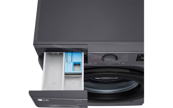 LG F82AV35MBS - Zoom sur le tiroir lessiviel