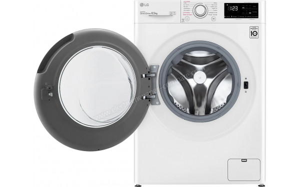 LG F82SV33WHS - Vue de face hublot ouvert