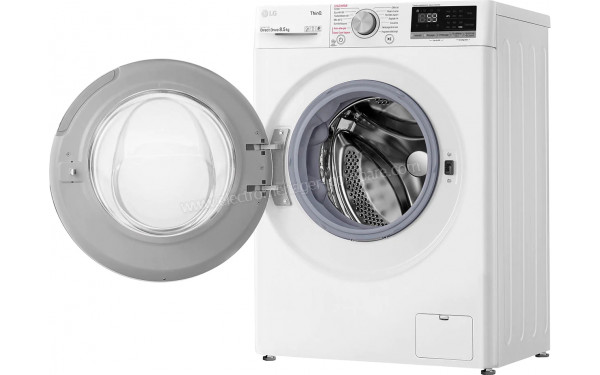 LG F82SV50WHS - Vue de l'int&eacute;rieur 3/4 droite