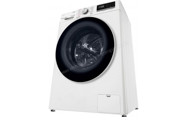 LG F82SV50WHS - Vue en contre-plong&eacute;e 3/4 droite