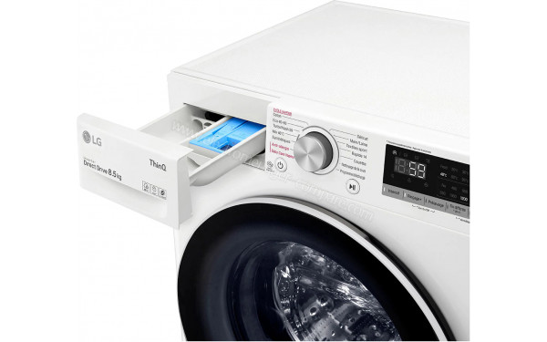 LG F82SV50WHS - Zoom sur le tiroir lessiviel