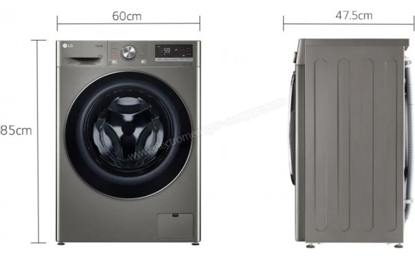 LG F82SV52IXS - Dimensions