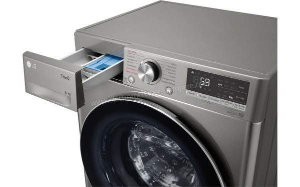 LG F82SV52IXS - Zoom sur le tiroir lessiviel