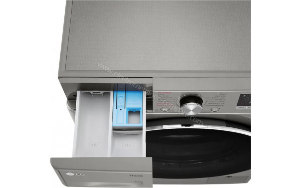 LG F82SV52IXS - Zoom sur le tiroir lessiviel