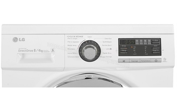 LG F84400WHR - Panneau de commandes