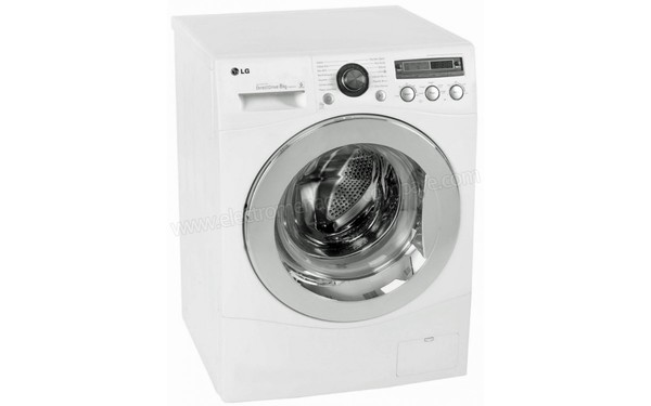 LG F84810WH - Vue 3/4 gauche