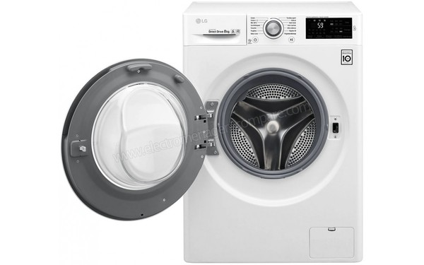 LG F84J54WH - Vue de face porte ouverte