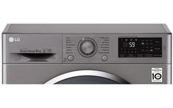 LG F84J62ST - Panneau de commandes