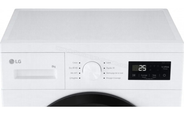 LG F84N15WHS - Panneau de commandes