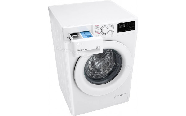 LG F84N23WHS - Zoom sur le tiroir lessiviel