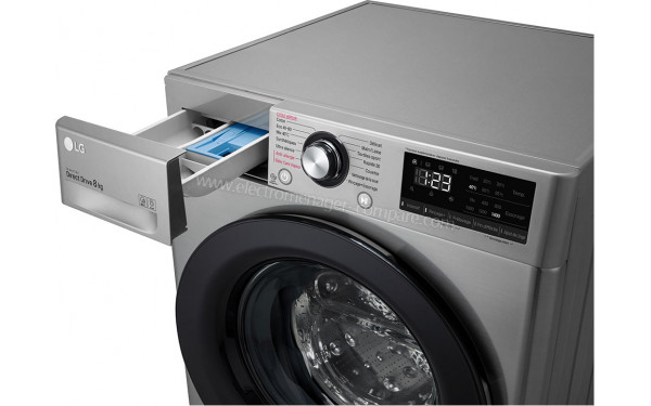LG F84N25IXS - Zoom sur le tiroir lessiviel