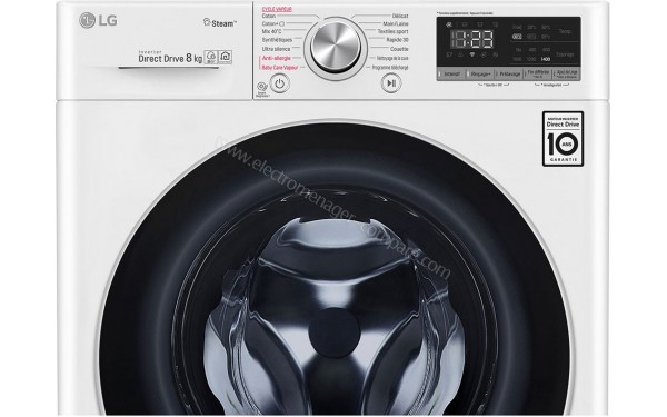 LG F84N50WHSB - Panneau de commandes