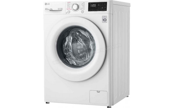 LG F84V33WHS - Vue 3/4 droite