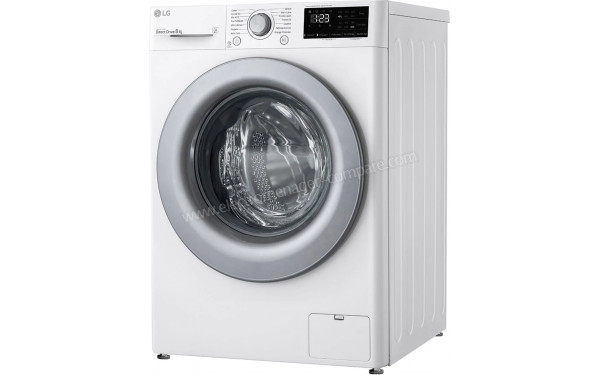 LG F84V34WH - Vue 3/4 droite
