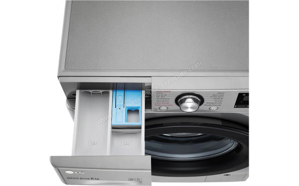 LG F84V35IXS - Zoom sur le tiroir lessiviel