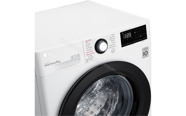 LG F84V35WHS - Panneau de commande