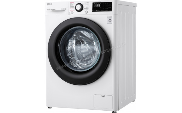 LG F84V35WHS - Vue 3/4 droite