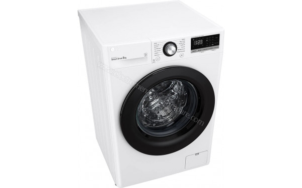 LG F84V35WH - Vue 3/4 gauche