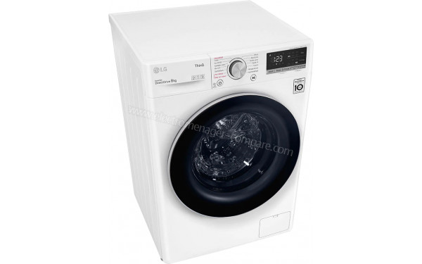 LG F84V41WHS - Vue 3/4 gauche