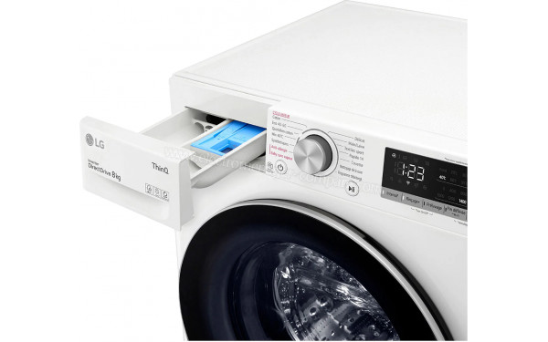 LG F84V41WHS - Zoom sur le tiroir lessiviel