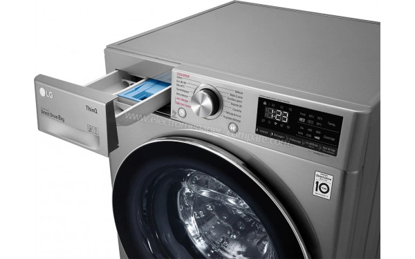 LG F84V42IXS - Zoom sur le tiroir lessiviel