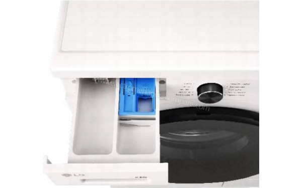 LG F854B16WHS - Zoom sur le tiroir lessiviel