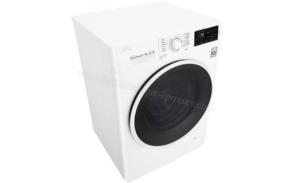 LG F854J60WR - Vue 3/4 gauche