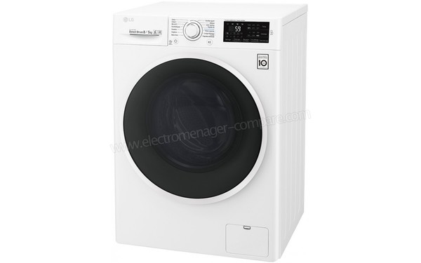 LG F854J60WR - Vue 3/4 droite