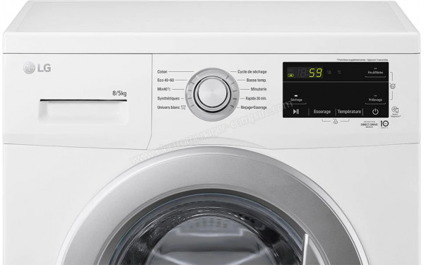 LG F854M21WR - Panneau de commandes