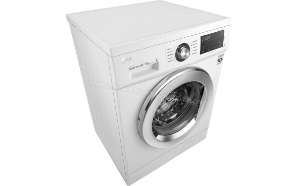 LG F854M22WR - Vue du dessus 3/4 gauche