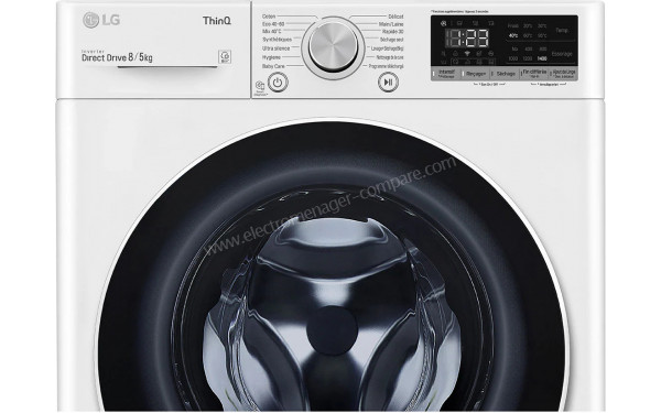 LG F854N40WR - Panneau de commandes