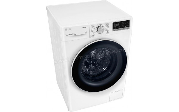 LG F854N40WR - Vue du dessus 3/4 gauche