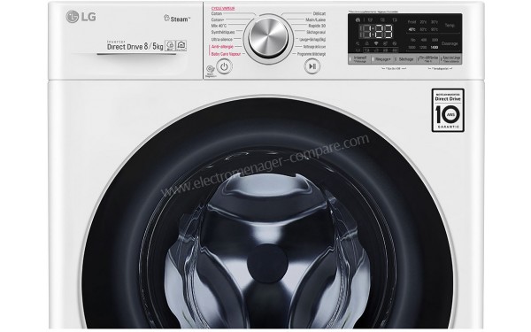 LG F854N51WHSB - Panneau de commandes