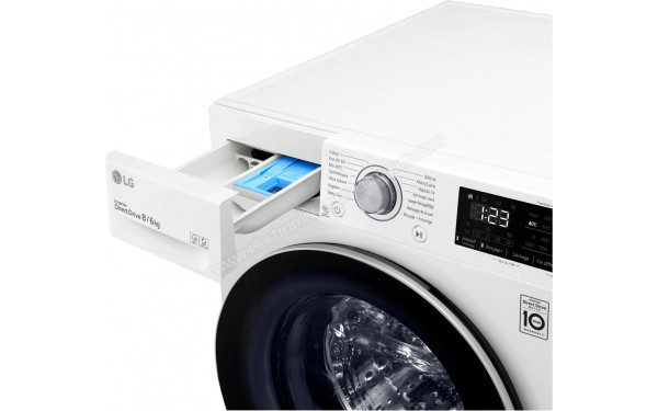 LG F864V31WR - Zoom sur le tiroir lessiviel