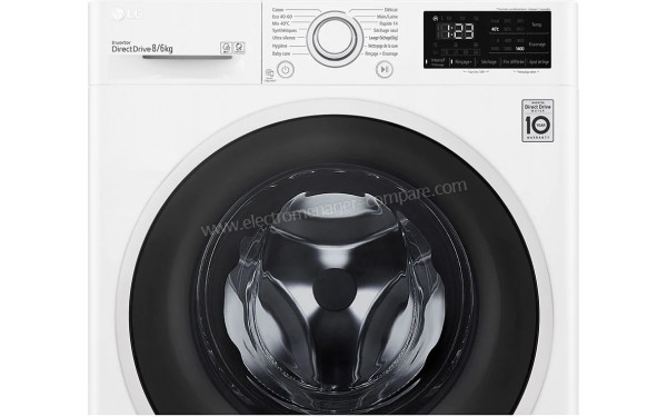 LG F864V36WR - Panneau de commandes