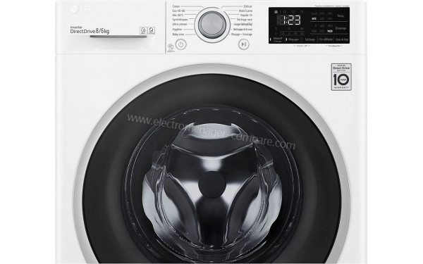 LG F864V37WR - Panneau de commandes