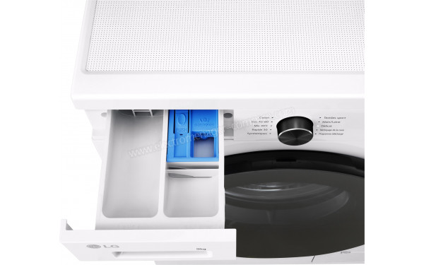 LG F94B16WHS - Zoom sur le tiroir lessiviel