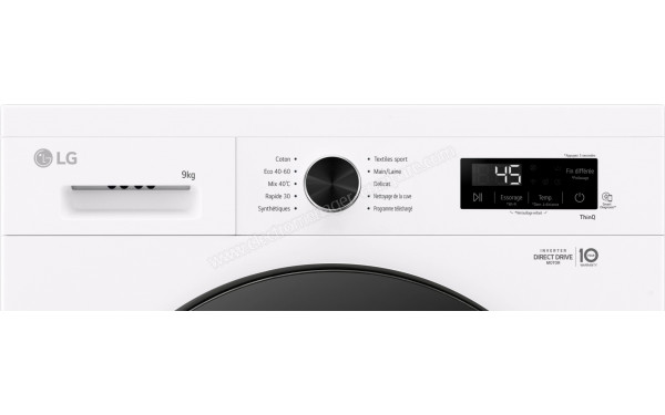 LG F94B16WHS - Panneau de commandes