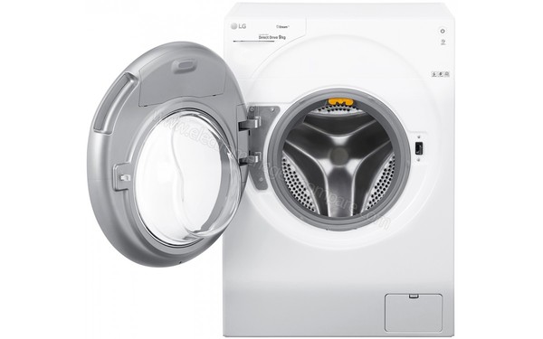 LG F94G1GWHS - Vue de face hublot ouvert