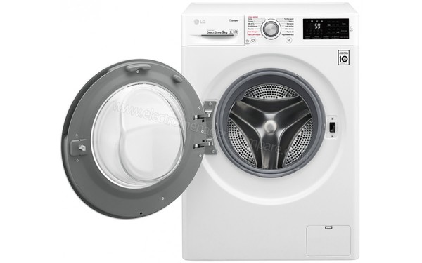 LG F94J61WHS - Vue de face hublot ouvert