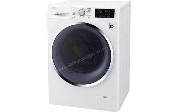 LG F94J62WH - Vue 3/4 droite (cr&eacute;dit : Boulanger)